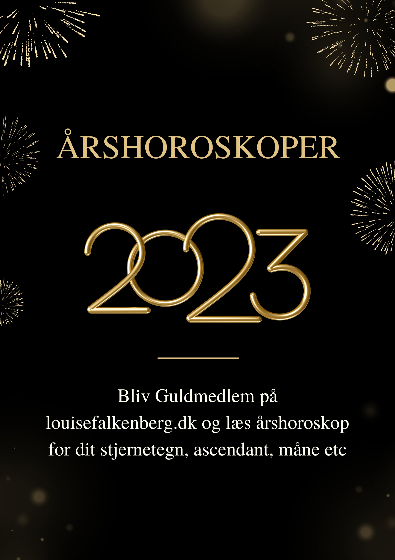 Black and Gold Modern Happy New Year 2023 Poster