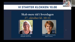 Webinar Rikke Bech Skougaard