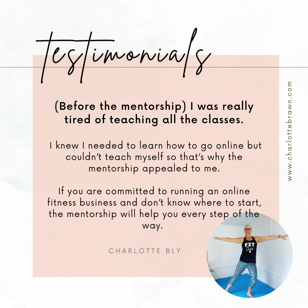 Charlotte Bly testimonial 2