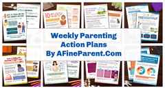 Weekly Parenting Action Plans by AFineParent.Com - Card Image