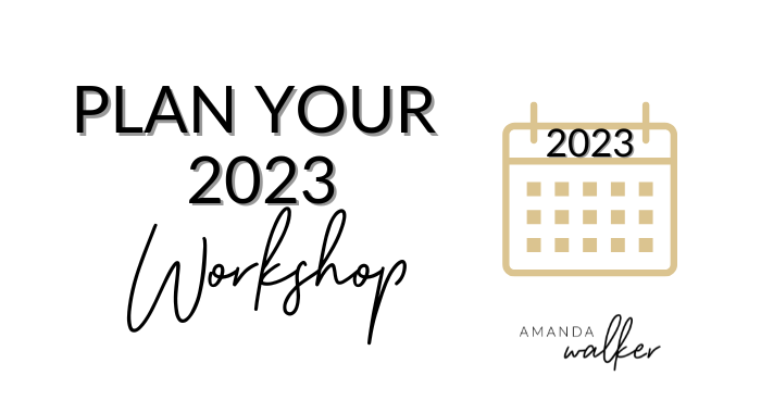 Workshop: Plan Out Your 2023