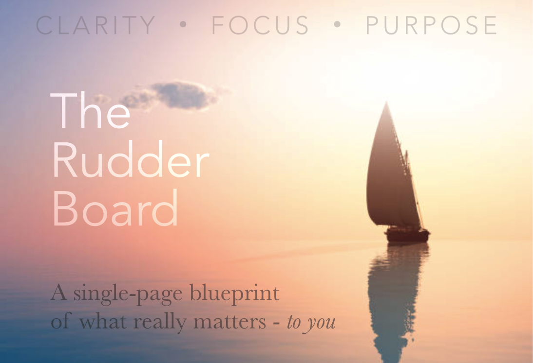 the rudder board clarity ecourse banner