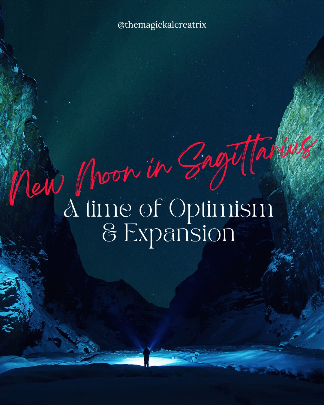 New Moon in Sagittarius - Optimism & Expansion-min