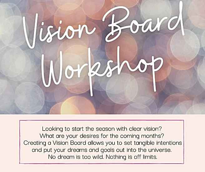 Vision Board Workshop No Date
