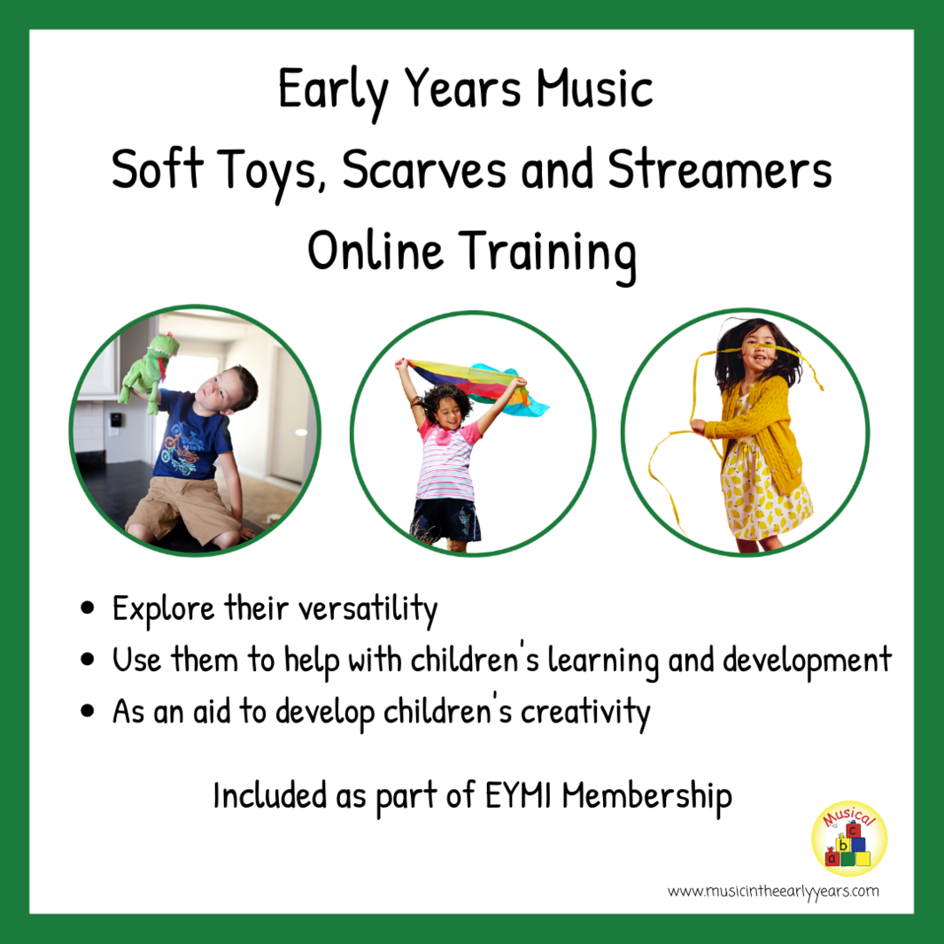 Included as part of EYMI MembershipEarly Years Soft Toys, Scarves and Streamers Online Training £29