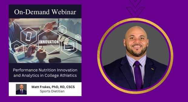 Performance Nutrition Innovation and Analytics in College Athletics