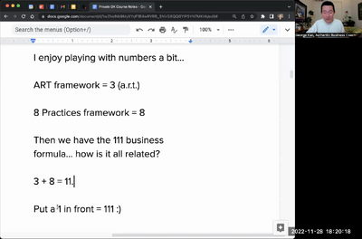 3 The 3 Frameworks I'll be teaching you + Your One Source