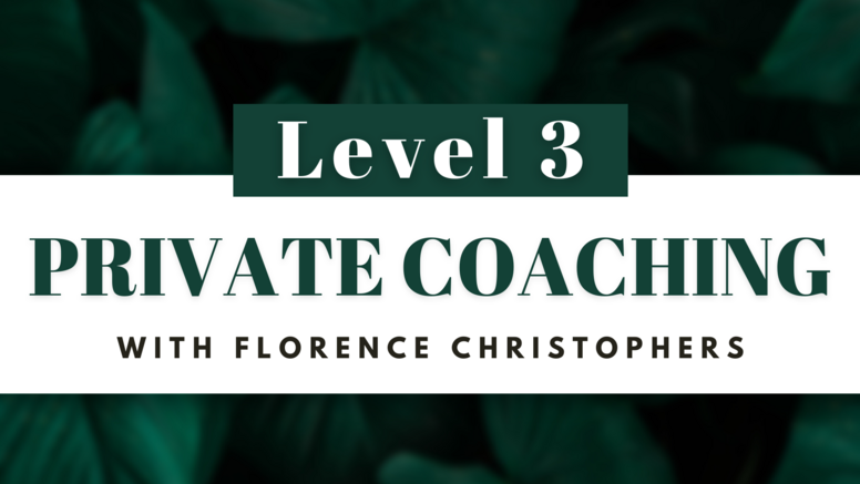 Level 3 (Thriving Sugar-Free) Private Coaching