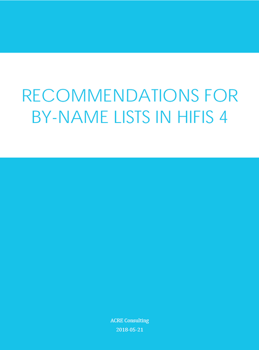 BNL Recommendations Cover