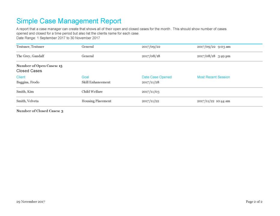 Simple Case Management Report - Sample Output_Page_2