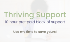 Thriving Support Cover - 10 hrs