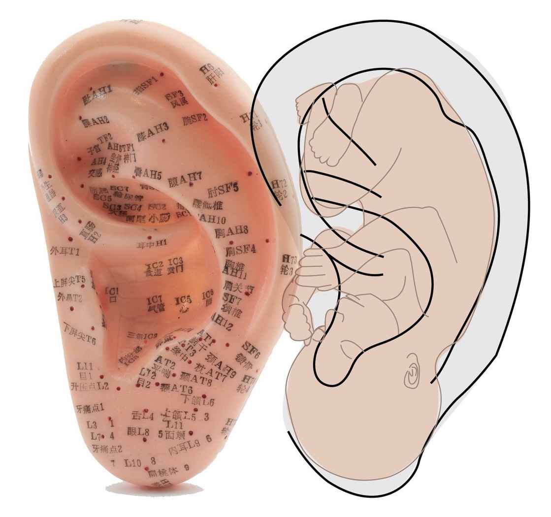 Upside Baby in Ear