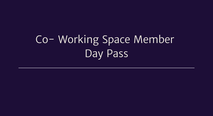 Day Pass Co-Working Space