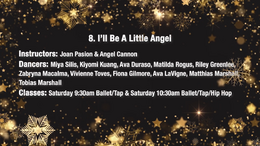 8. I’ll Be a Little Angel