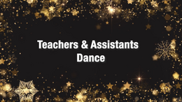 Teachers & Assistants Dance