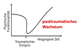 Posttraumatisches Wachstum Diagramm