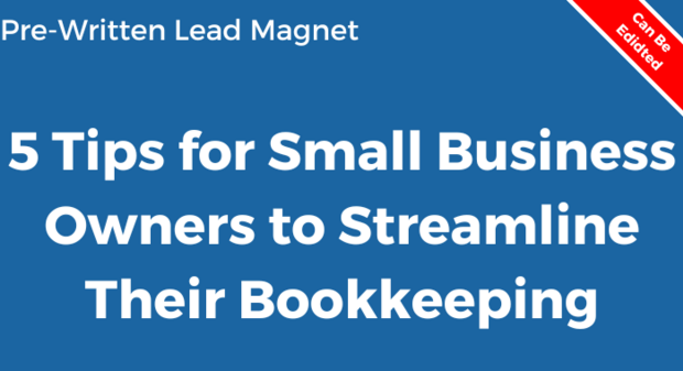 5 Tips for Small Business Owners to Streamline Their Bookkeeping