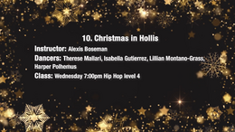 10C. Christmas in Hollis
