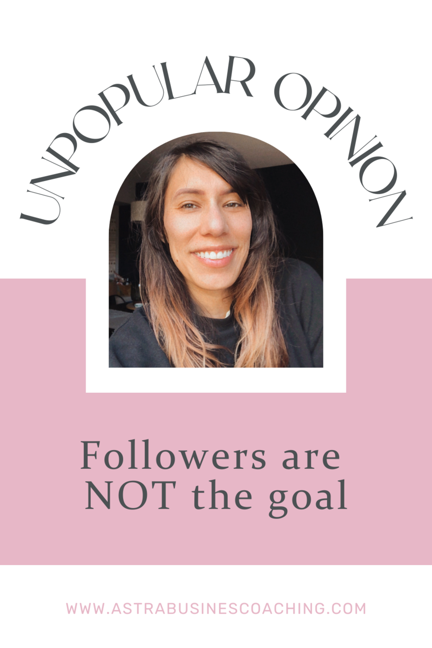 Blog Followers are NOT the goal