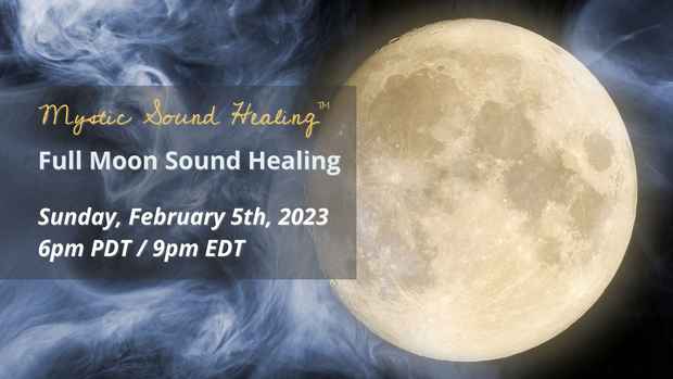February 2023 Full Moon Sound Healing with Nick Hansinger