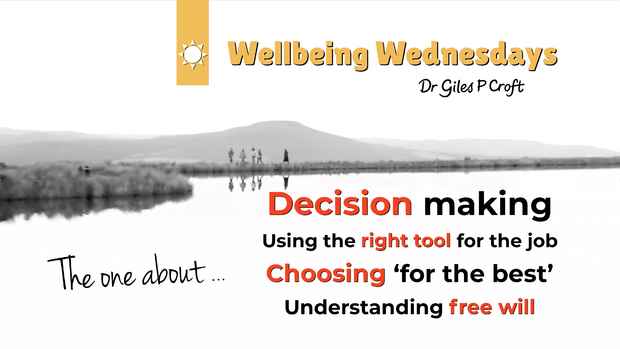 WBW The one about… Decision making