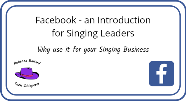 Facebook Explained, for Singing Leaders Module 1 - catalog image (700×380px)
