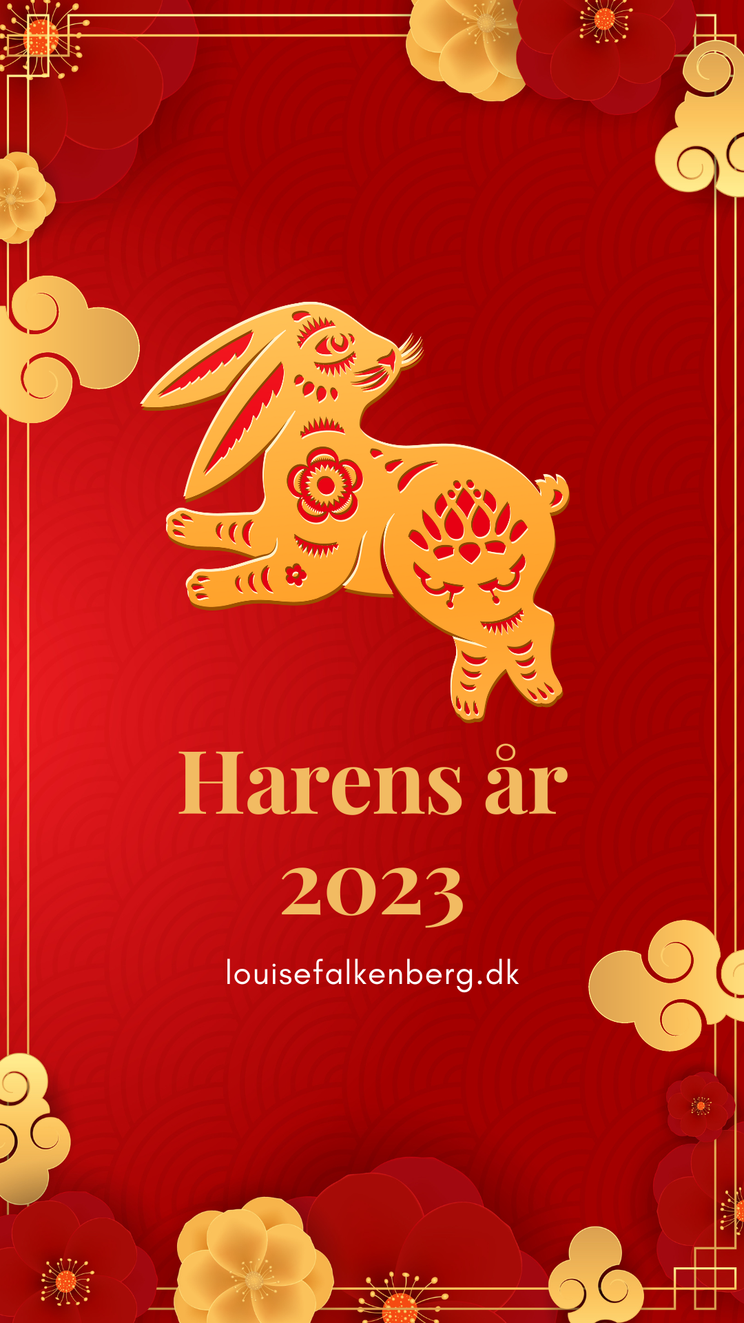 Red Traditional 2023 Happy Chinese New Year Instagram Story