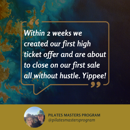 Pilates Masters Program-Testmonial