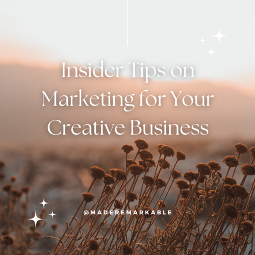 Ep 45 In-Between, Insider Tips on Marketing Your Business