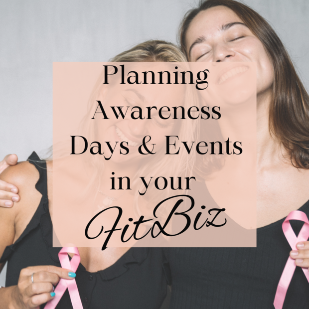 Planning Awareness Days & Events in Your fitness business