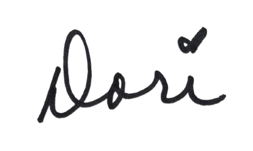 Dori signature transparent