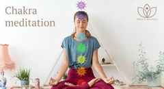 Chakra meditation simplero card