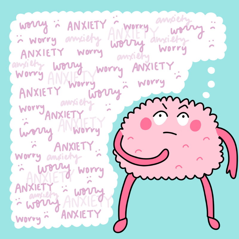 Angela thought worry anxiety