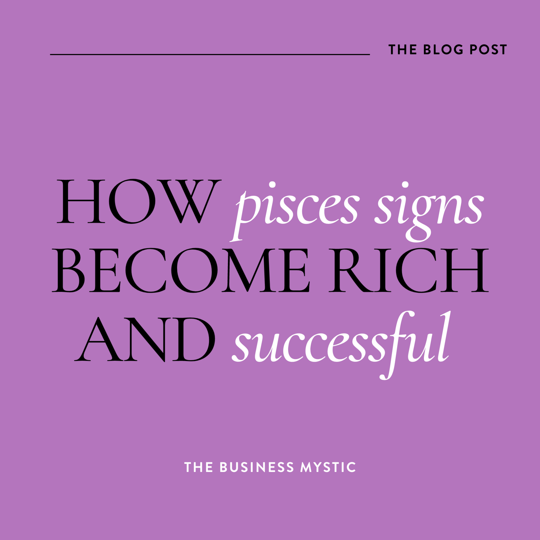Pisces As Business Owners