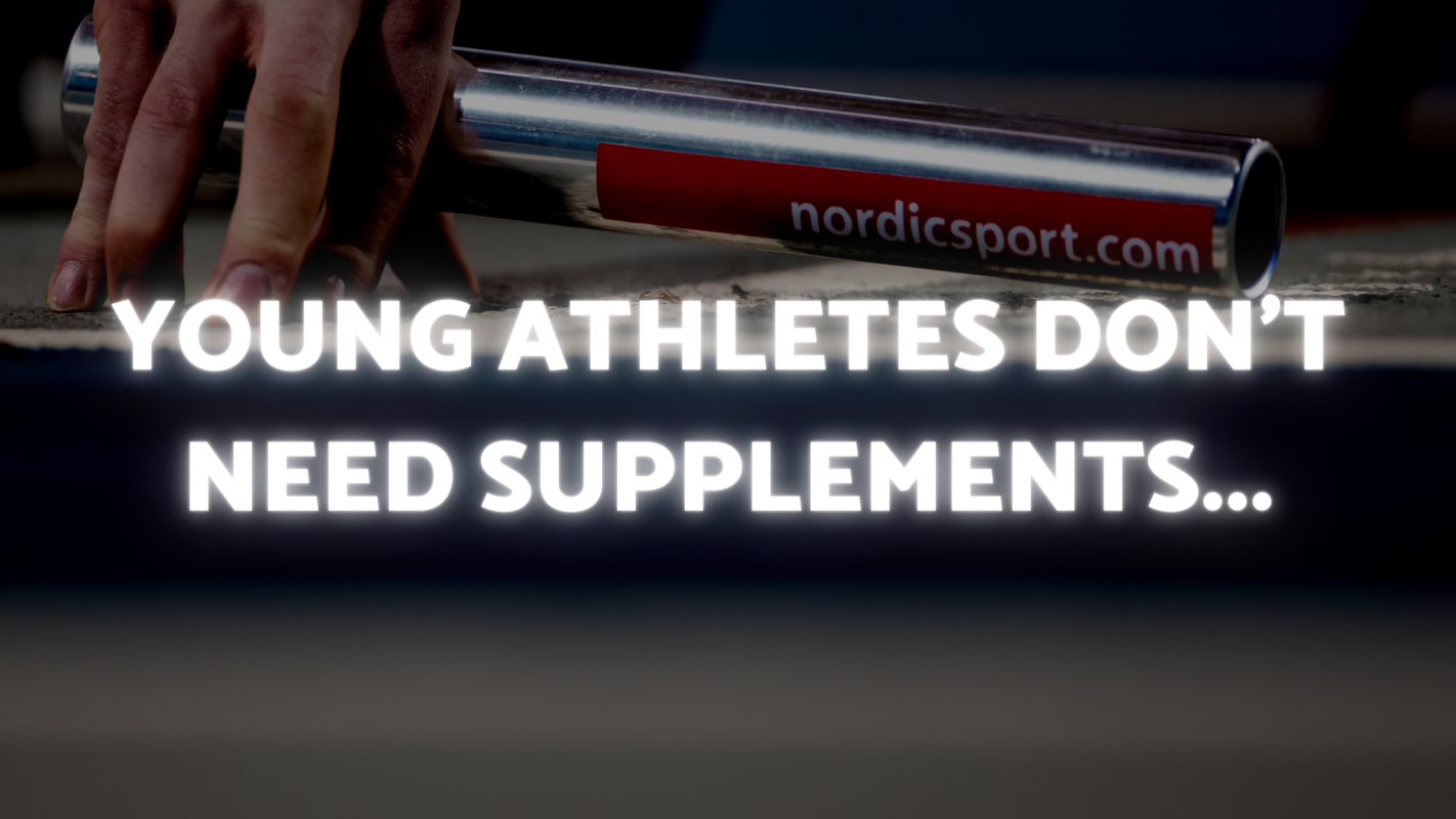 Young Athletes Don't Need Supplements