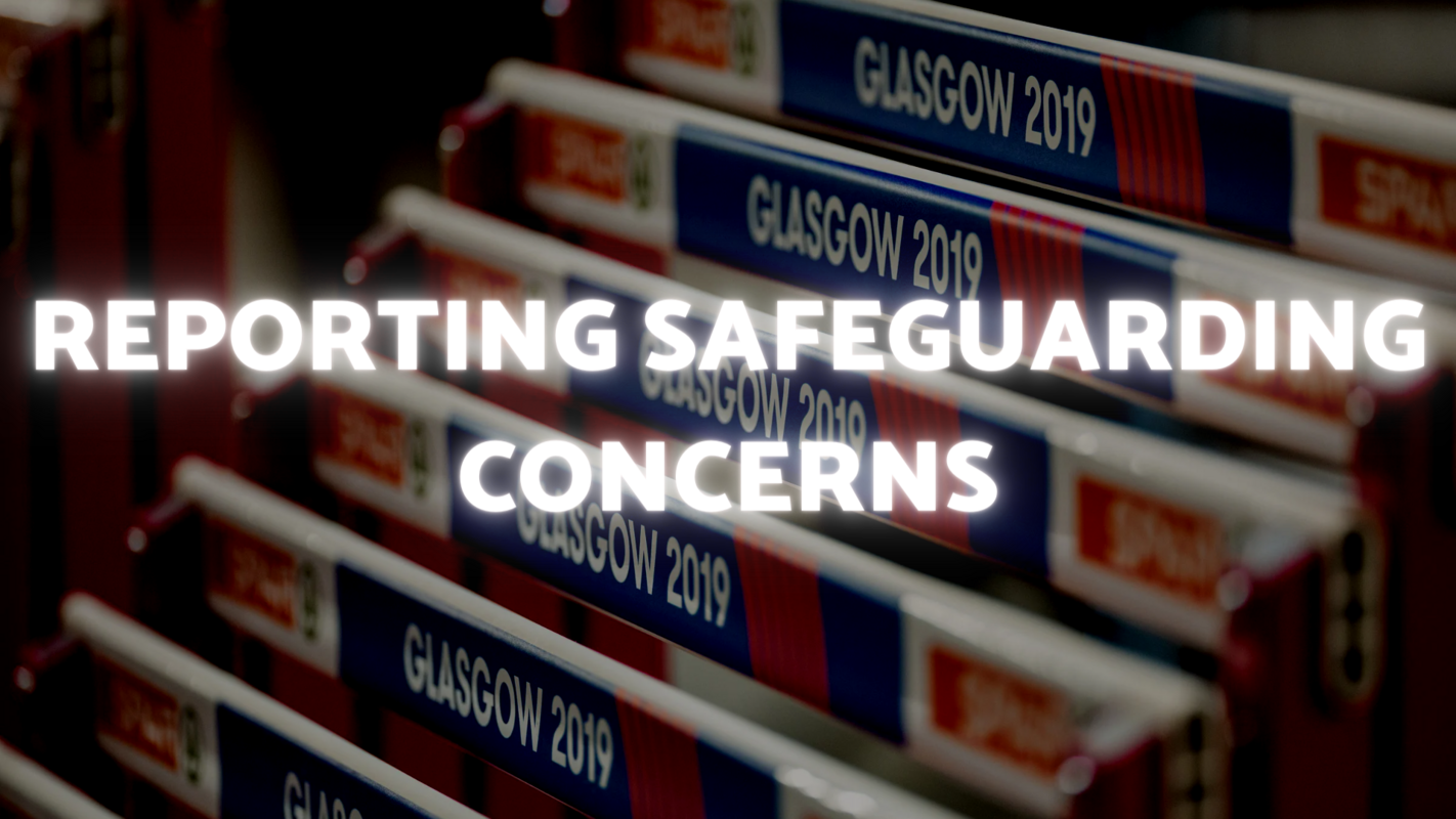 reporting safeguarding concerns