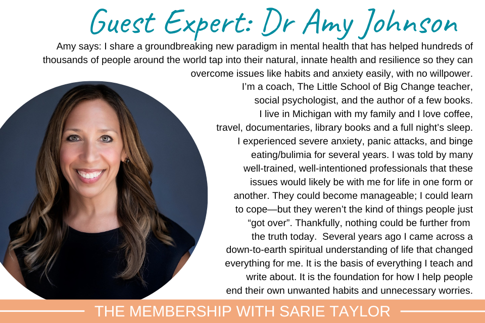 Guest Expert Amy Johnson