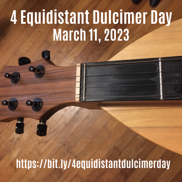 4 Equidistant Dulcimer Day Workshops