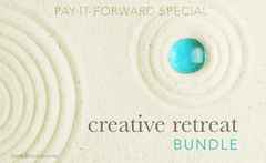 creative retreat bundle pay it forward special