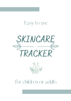 Skin Care Tracker 1