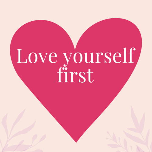 Love Yourself First Quote Instagram Post