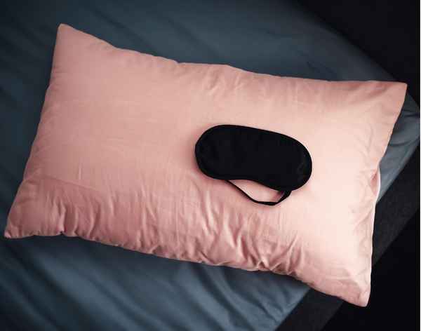 sleep mask and pillow