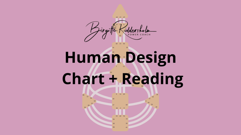 Human Design Chart + Reading