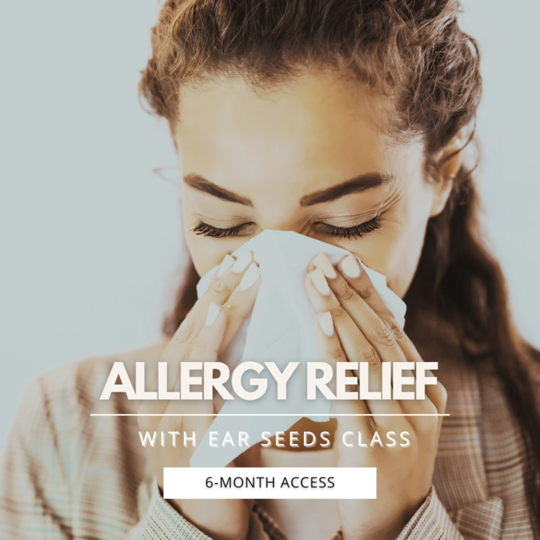 Allergy Relief with Ear Seeds