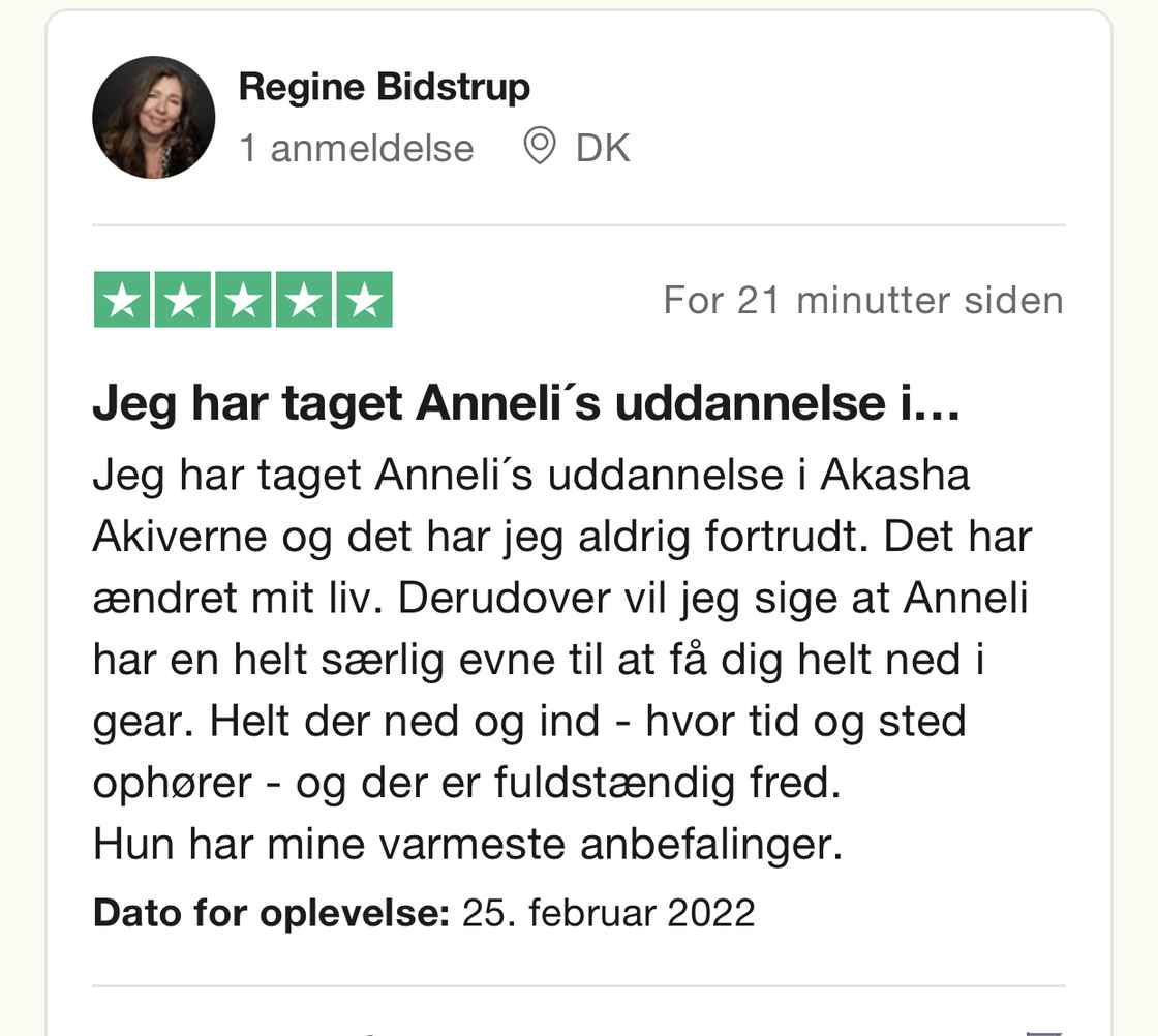 Regine trustpilot