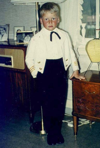 Atle Trodal som barn