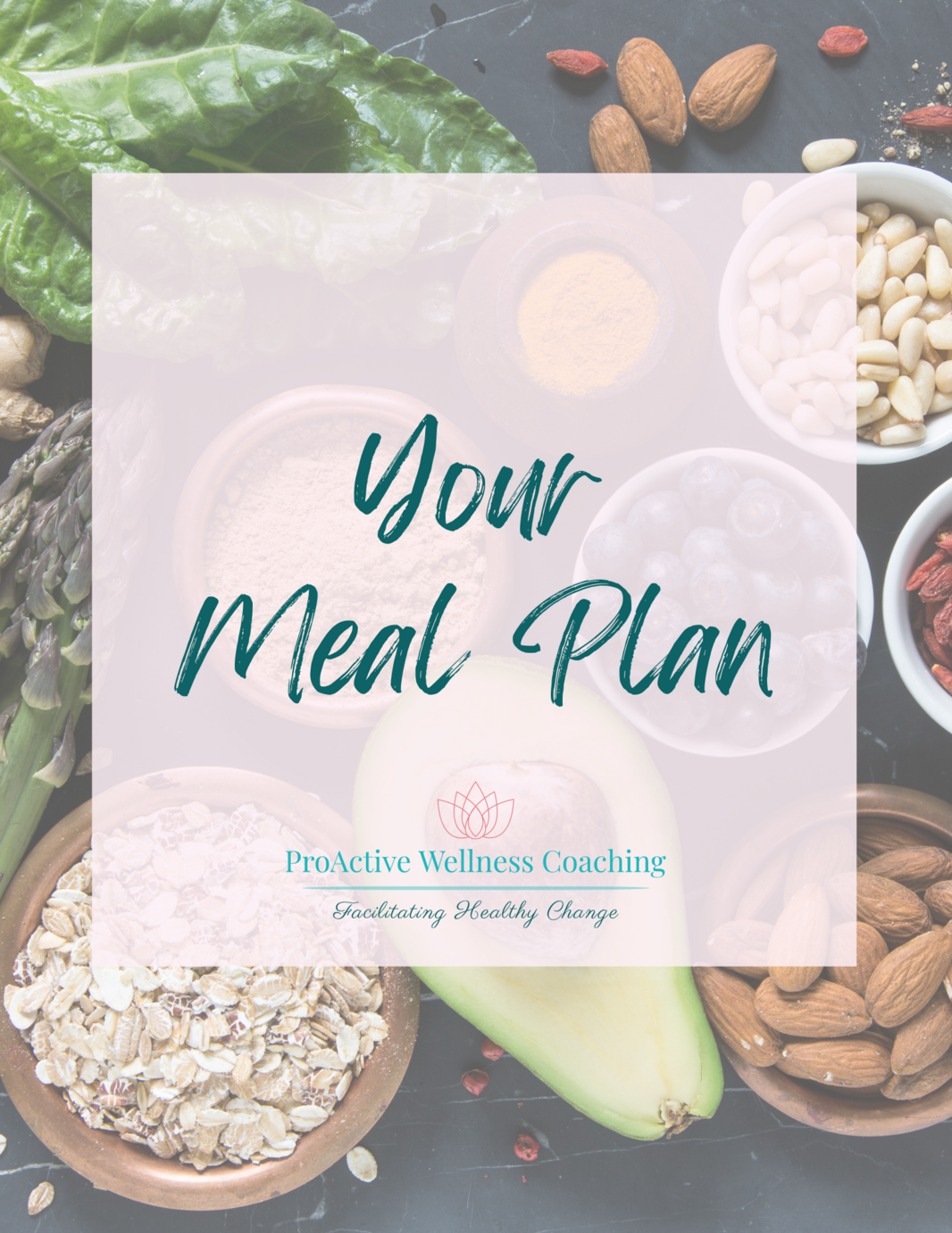 Meal plan cover