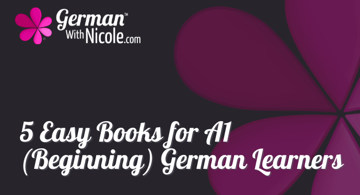 5 Easy Books for Beginning German Learners Cover NEW