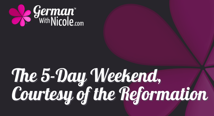 The 5 Day Weekend Courtesy of the Reformation Cover NEW