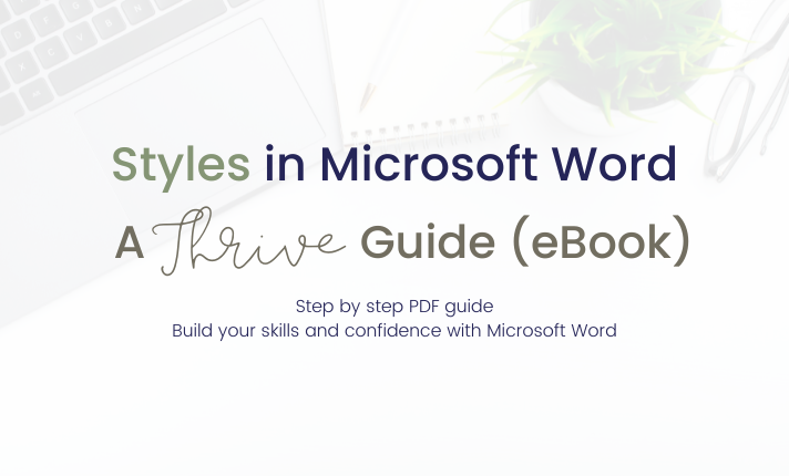 Resource Styles Word Ebook cover